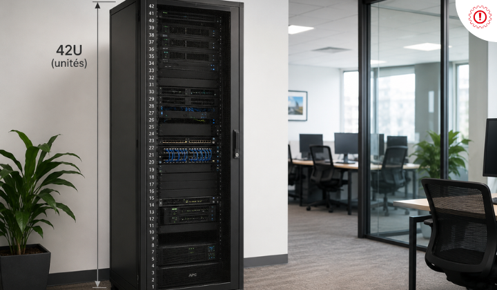 Quelle alternative à un rack 42U pour une PME avec un seul serveur ?
